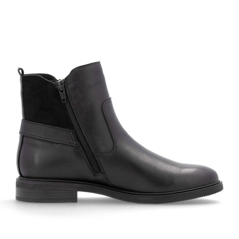 detail Dámská kotníková obuv REMONTE D1U71-00 černá W4