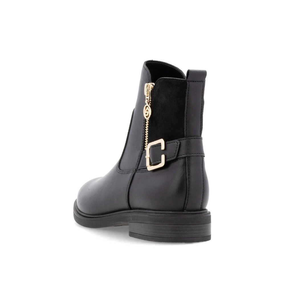 detail Dámská kotníková obuv REMONTE D1U71-00 černá W4