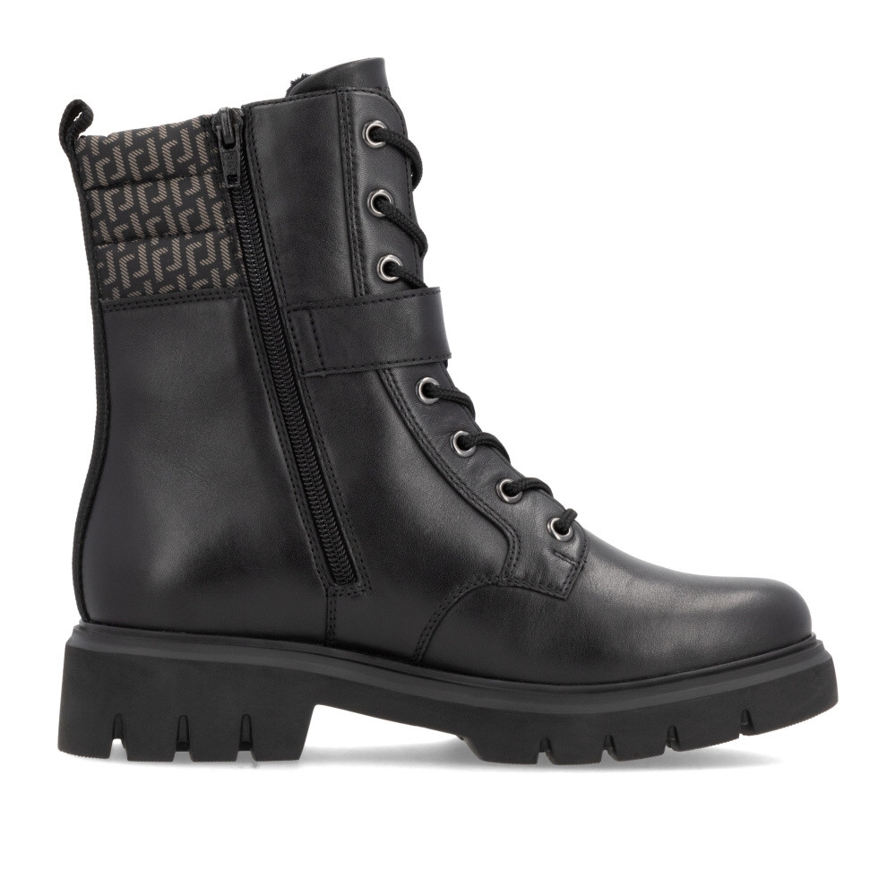 detail Dámská kotníková obuv REMONTE D1W71-03 černá W4