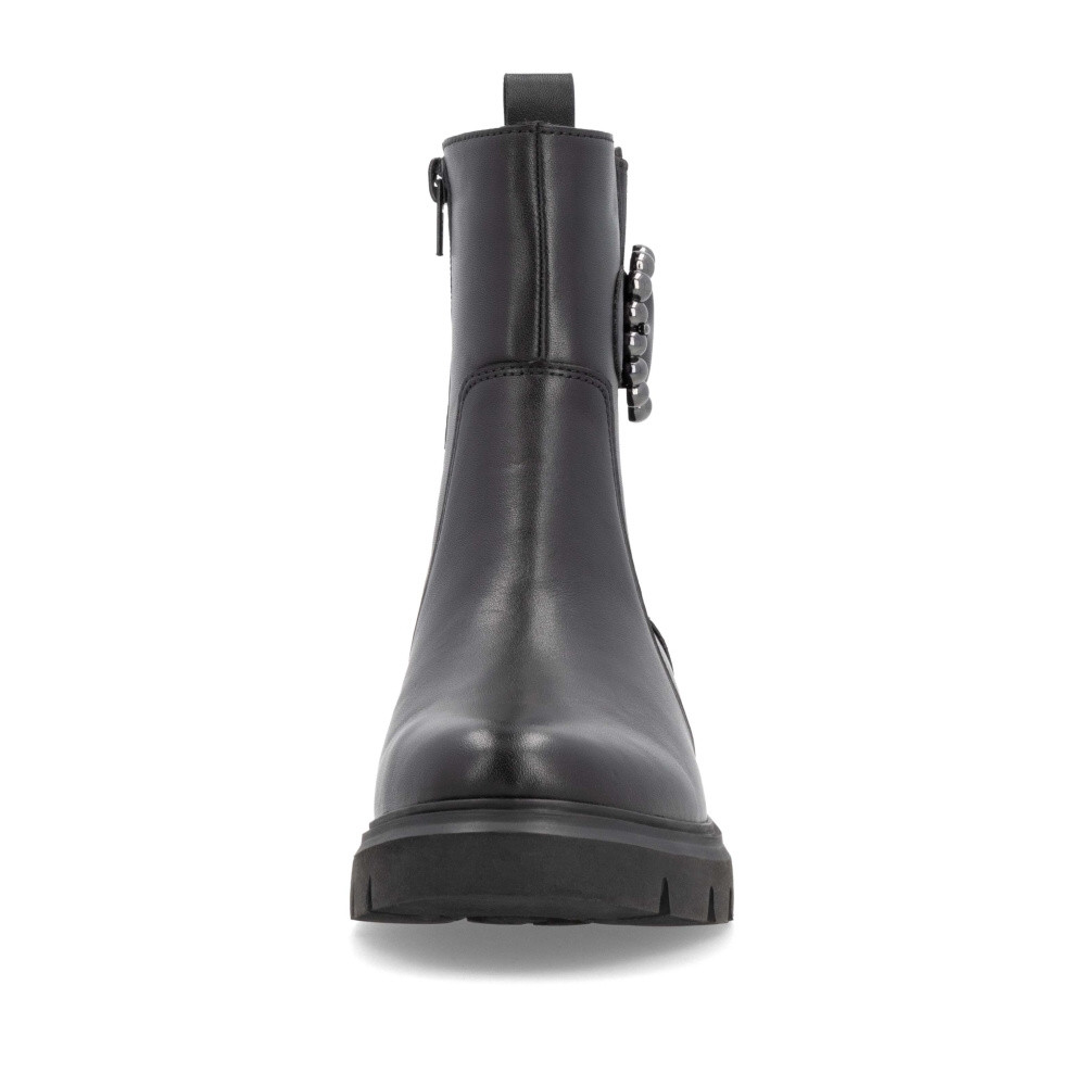 detail Dámská kotníková obuv REMONTE D1W74-00 černá W4