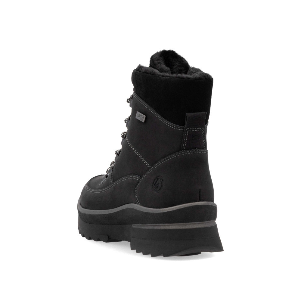 detail Dámská kotníková obuv REMONTE D2B74-02 černá W4