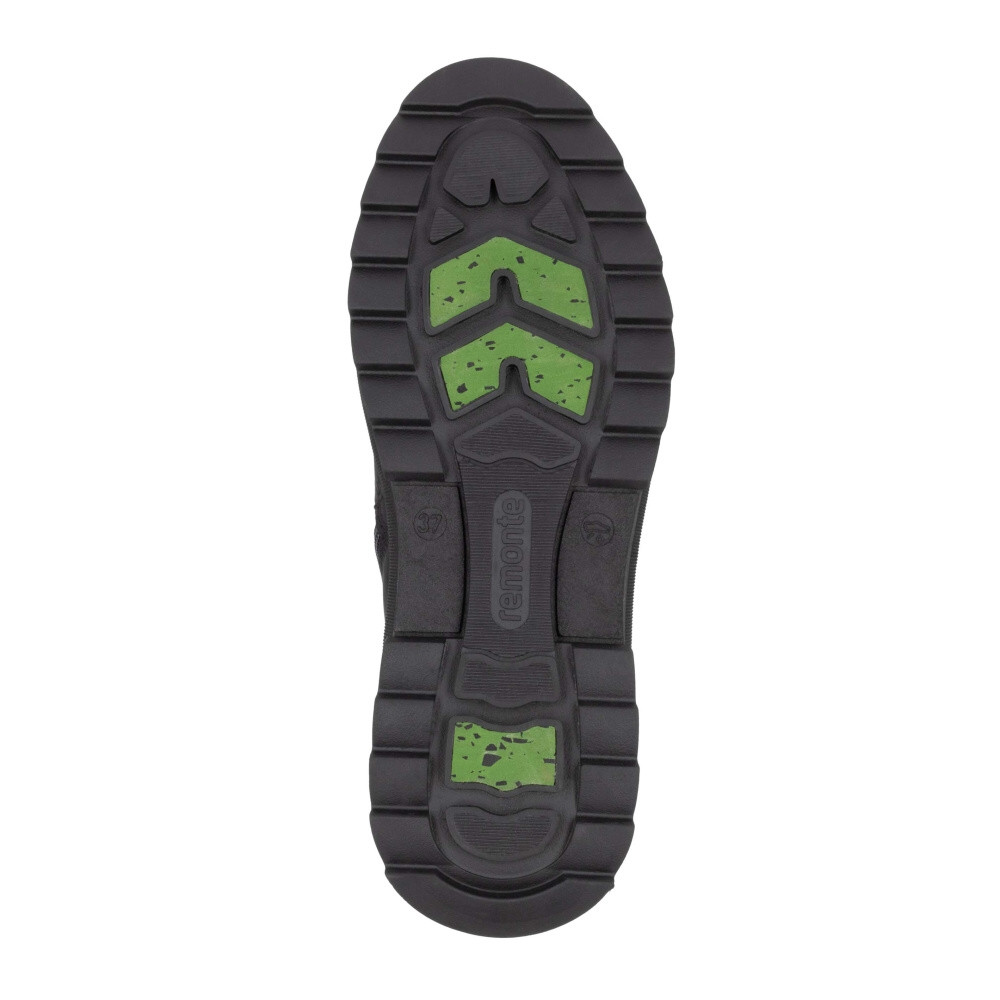 detail Dámská kotníková obuv REMONTE D2B74-02 černá W4