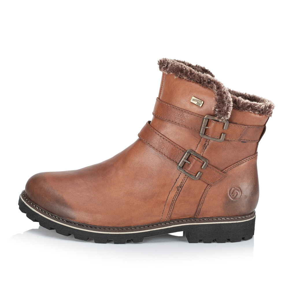 detail Dámská kotníková obuv REMONTE D8484-24   BROWN   H/W4