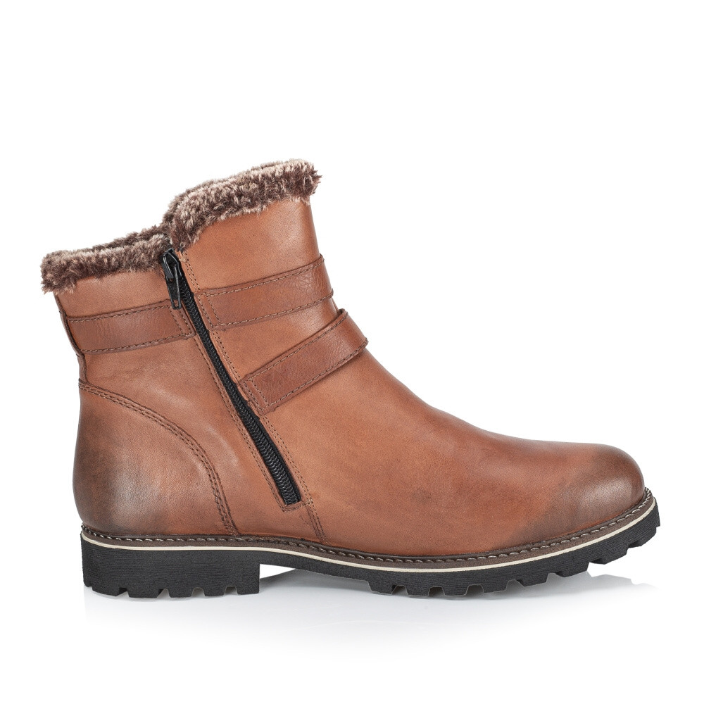detail Dámská kotníková obuv REMONTE D8484-24   BROWN   H/W4