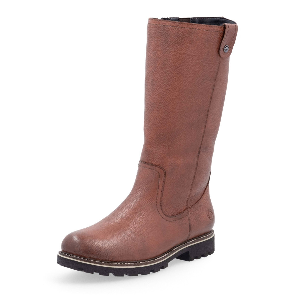 detail Dámské kozačky REMONTE D8485-24 hnědá W4