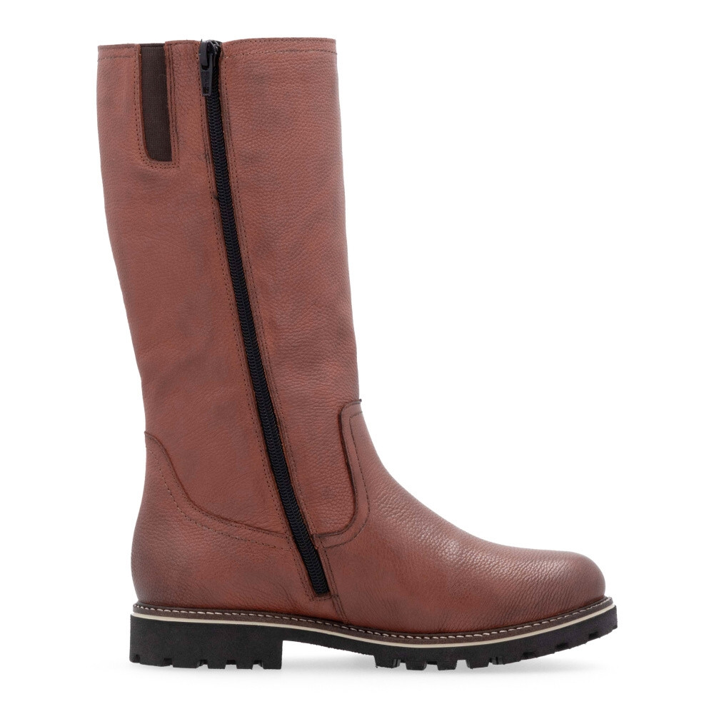 detail Dámské kozačky REMONTE D8485-24 hnědá W4