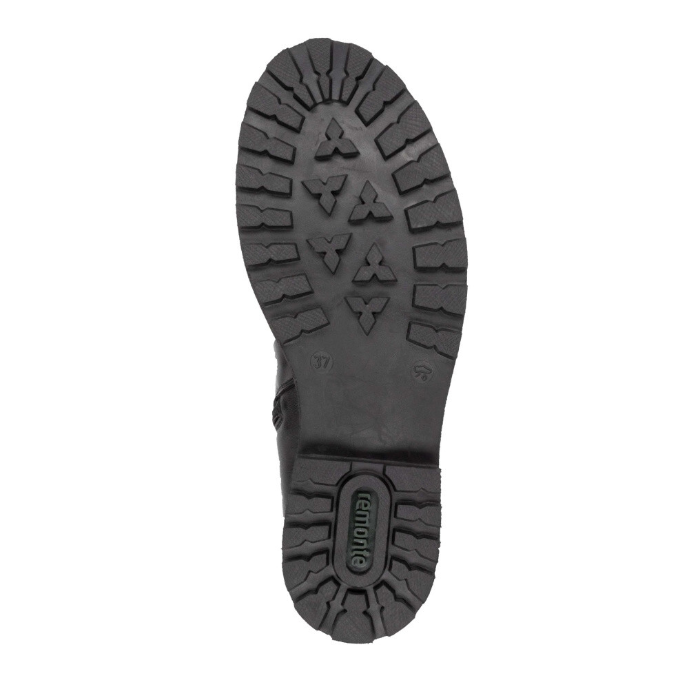 detail Dámské kozačky REMONTE D8486-00 černá W4