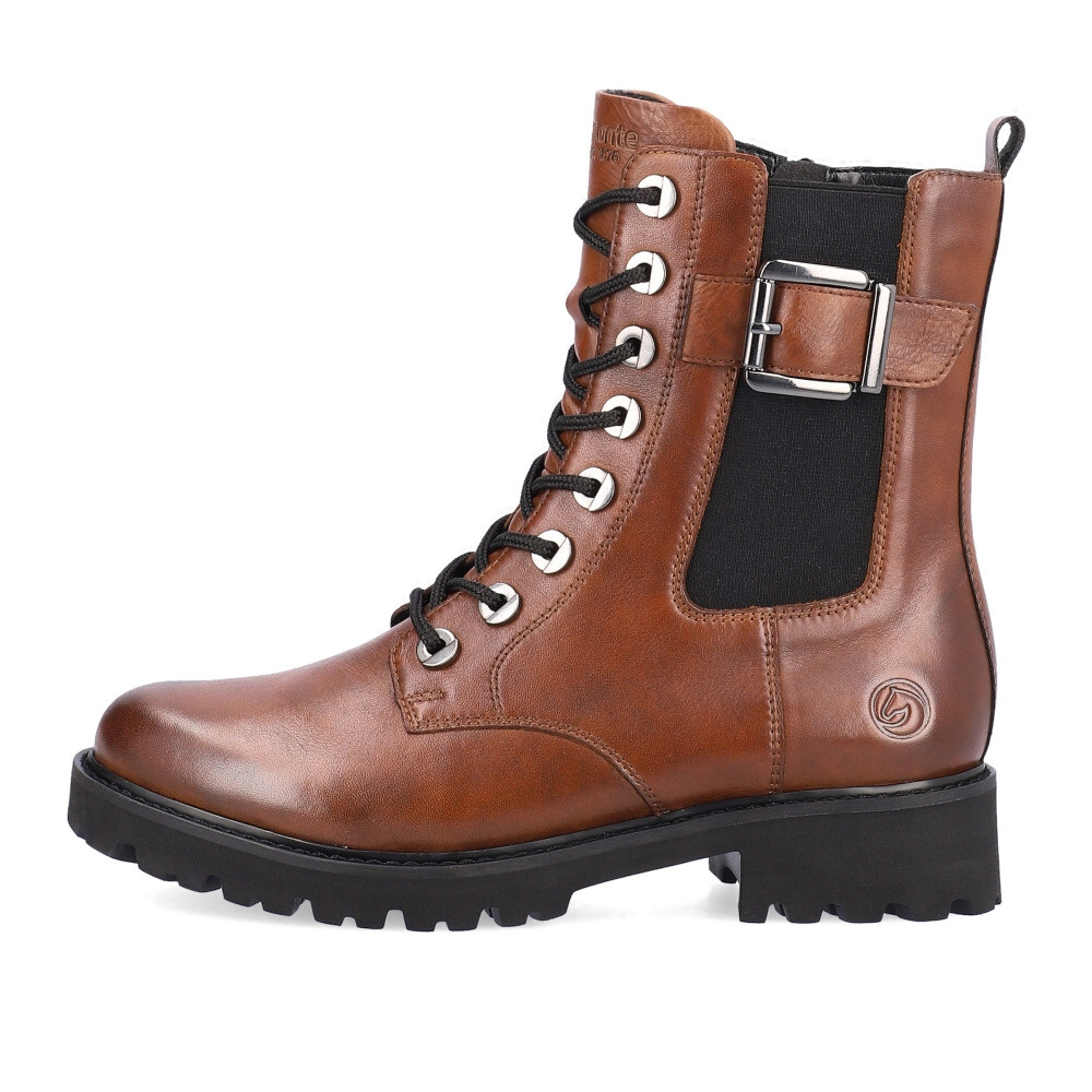 detail Dámská kotníková obuv REMONTE D8668-22   BROWN   H/W4