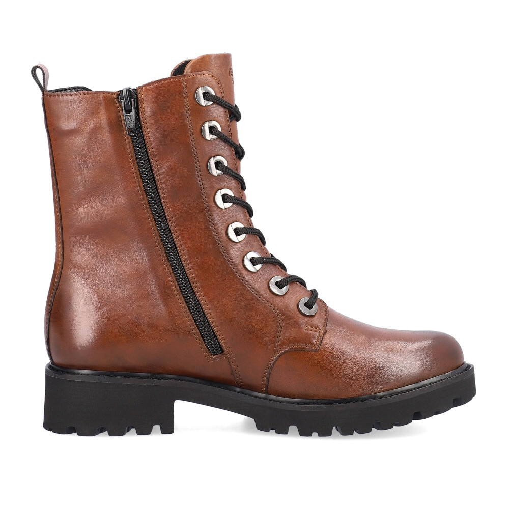 detail Dámská kotníková obuv REMONTE D8668-22   BROWN   H/W4