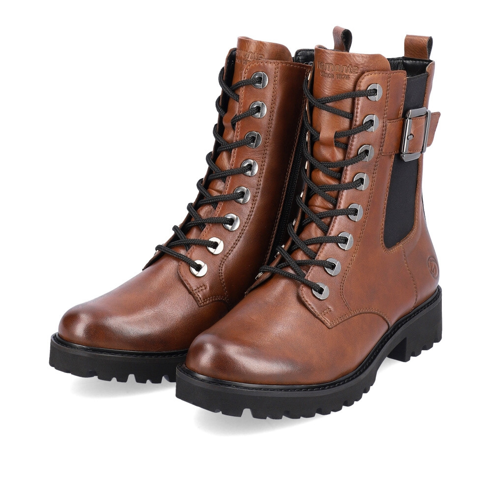 detail Dámská kotníková obuv REMONTE D8668-22   BROWN   H/W4