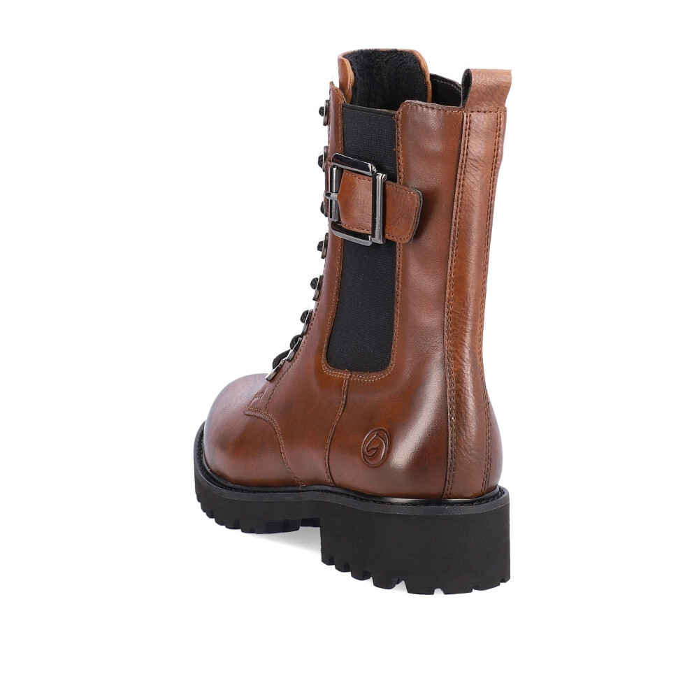 detail Dámská kotníková obuv REMONTE D8668-22   BROWN   H/W4
