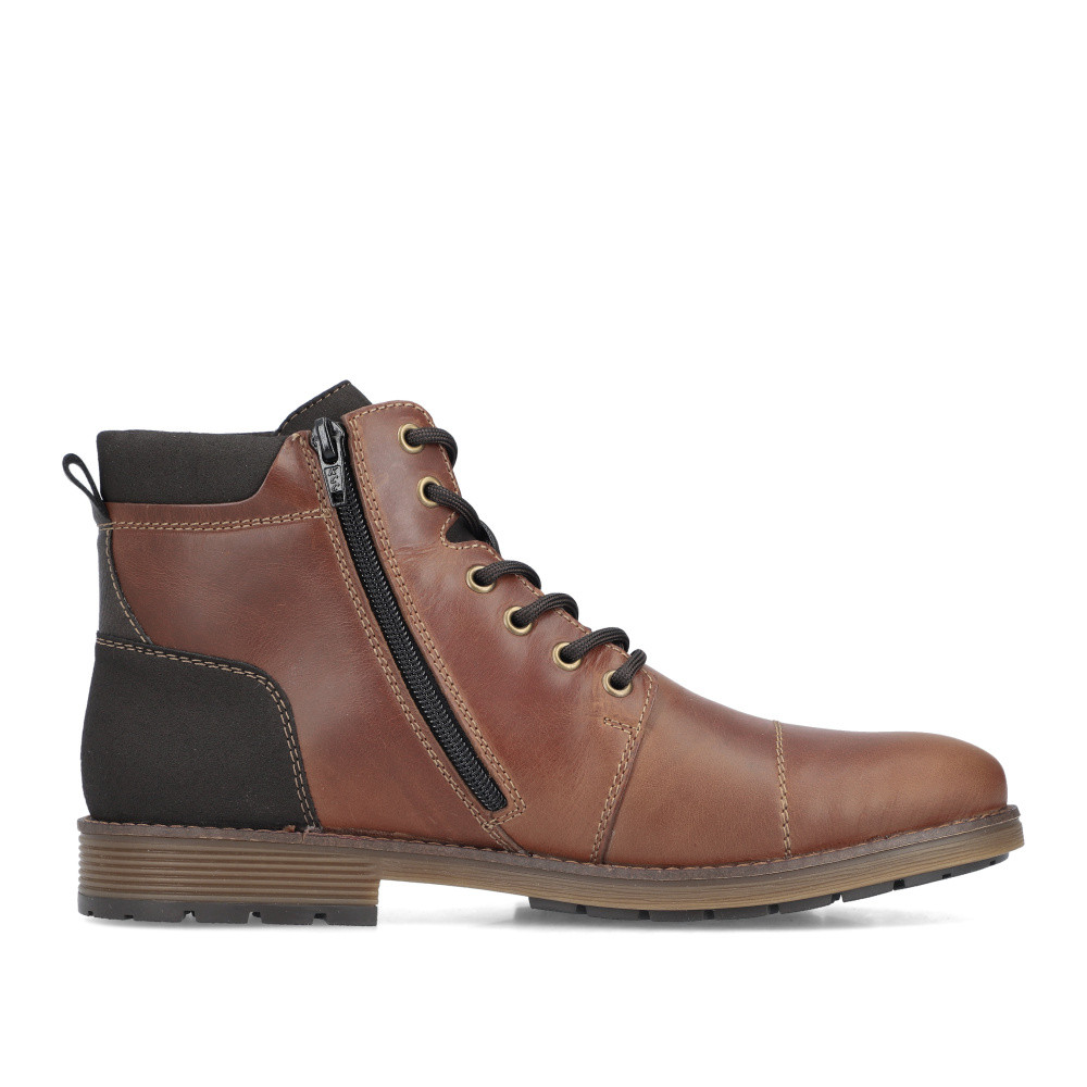 detail Pánská kotníková obuv RIEKER F4531-24 hnědá W5