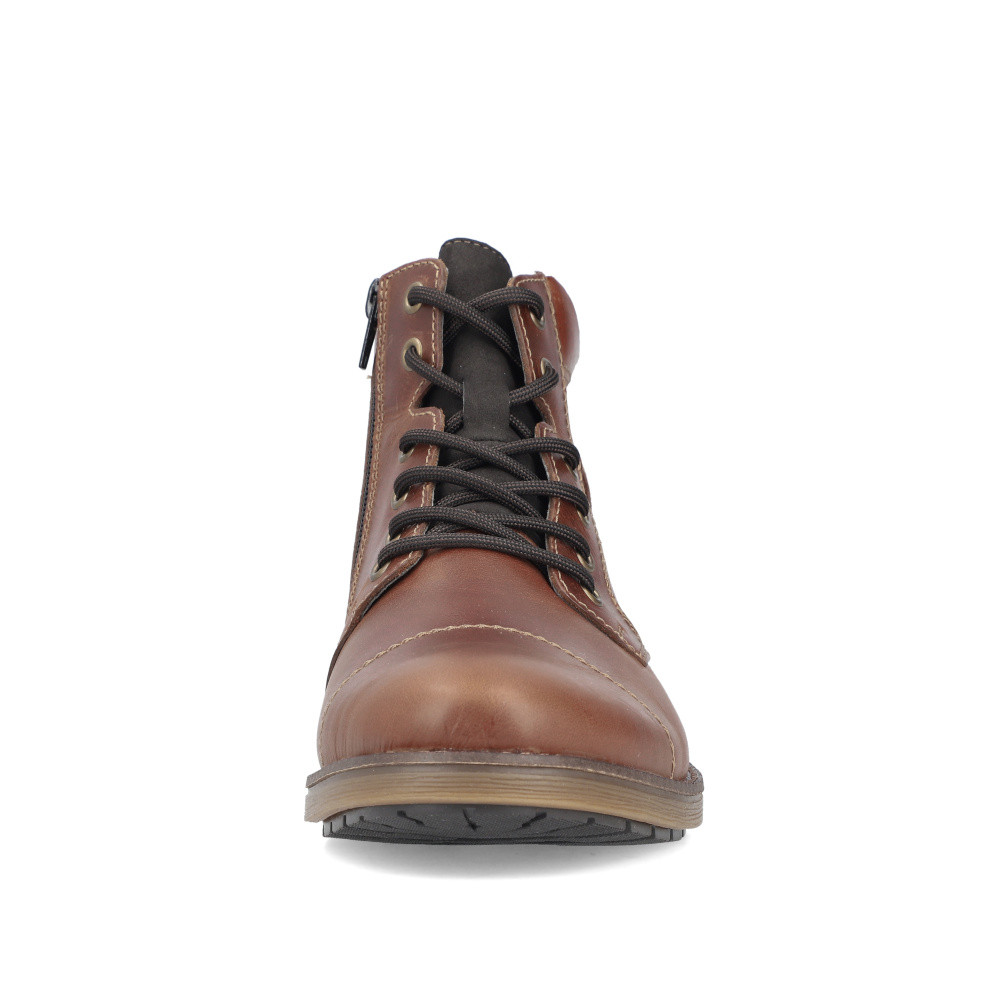 detail Pánská kotníková obuv RIEKER F4531-24 hnědá W5
