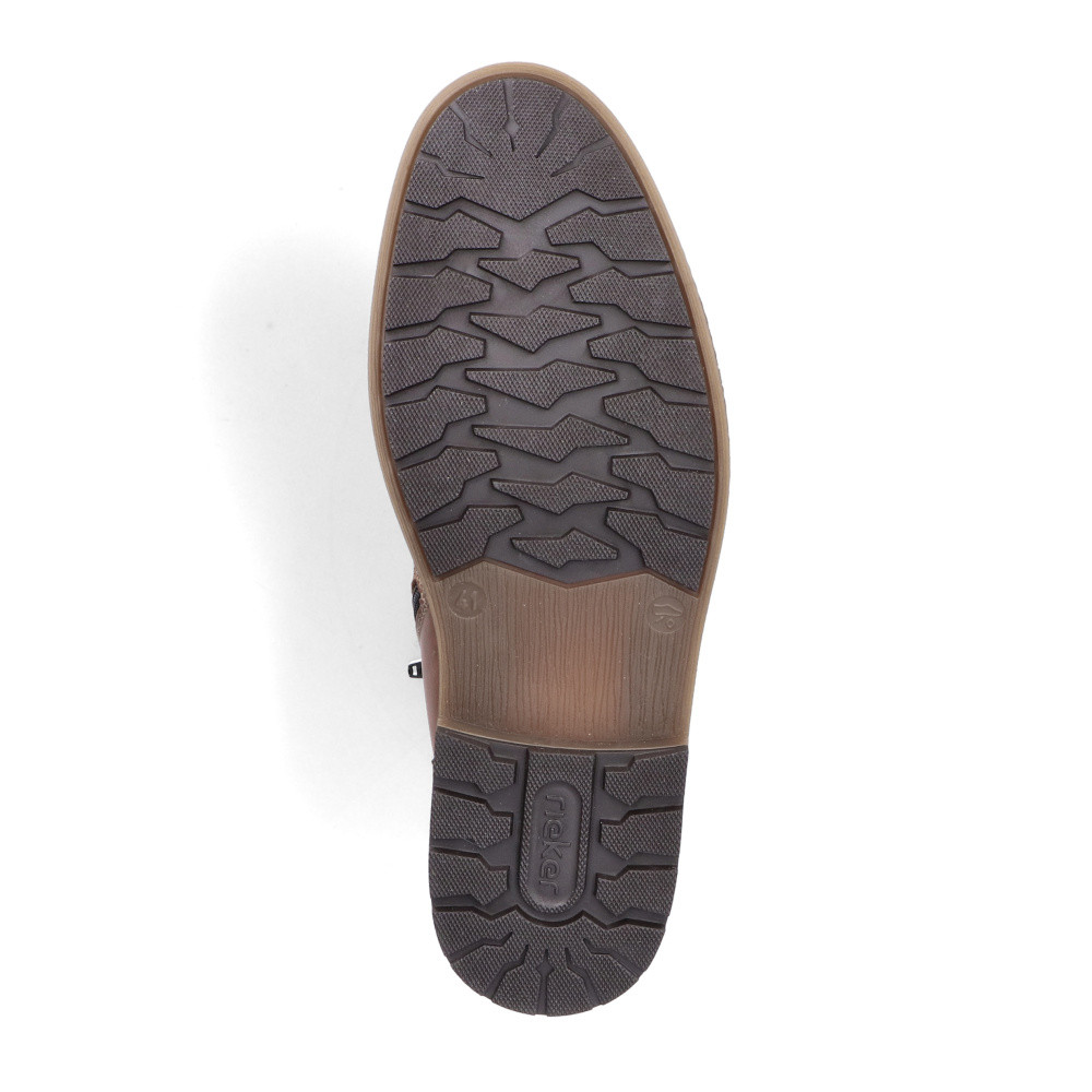 detail Pánská kotníková obuv RIEKER F4531-24 hnědá W5