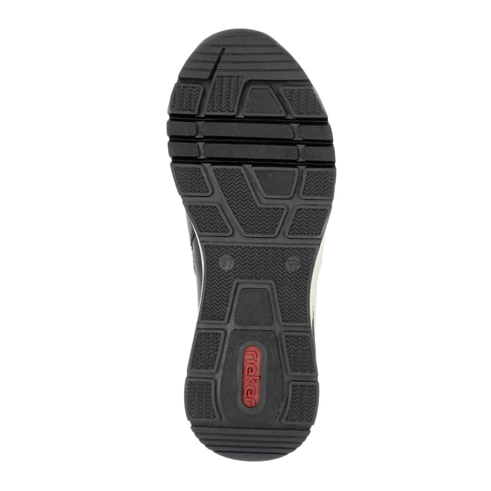 detail Dámská kotníková obuv RIEKER M6605-00   BLACK   H/W4
