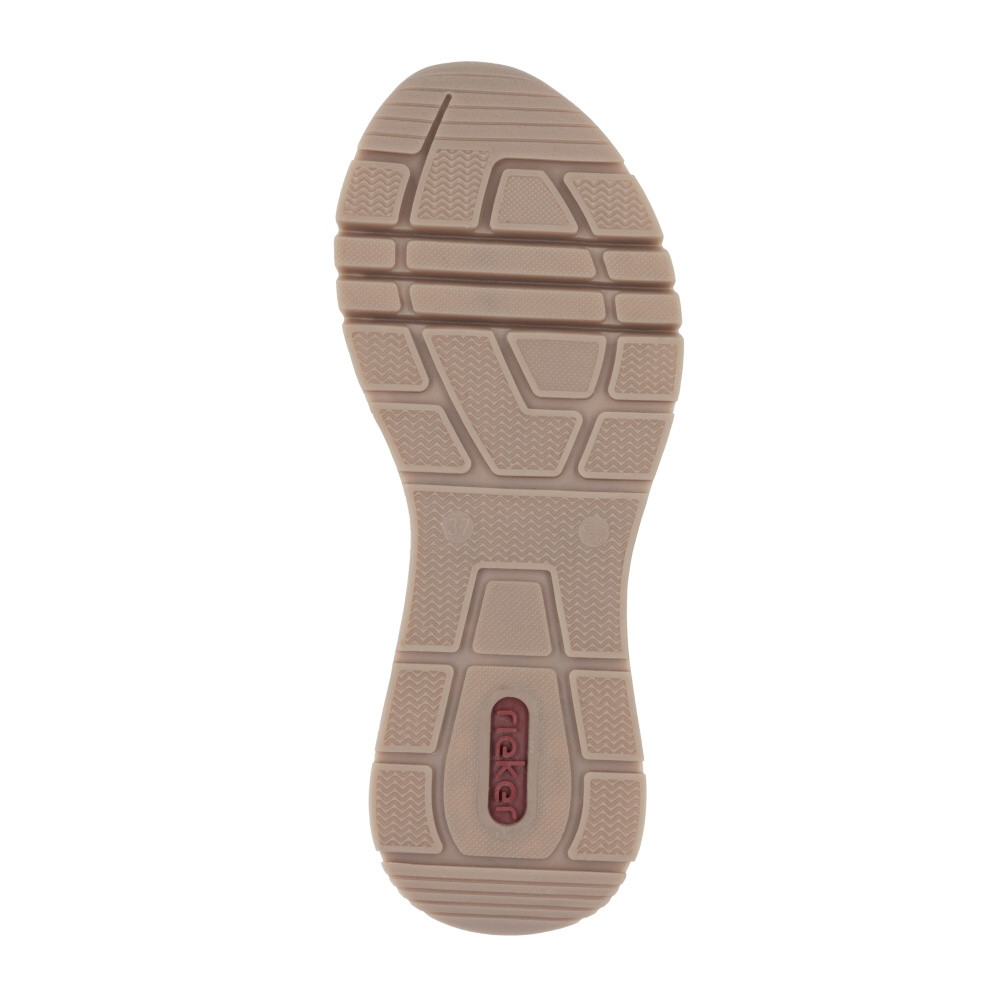 detail Dámská kotníková obuv RIEKER M6617-60 béžová W4