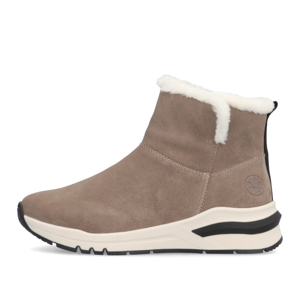 detail Dámská kotníková obuv RIEKER M6658-64 béžová W4