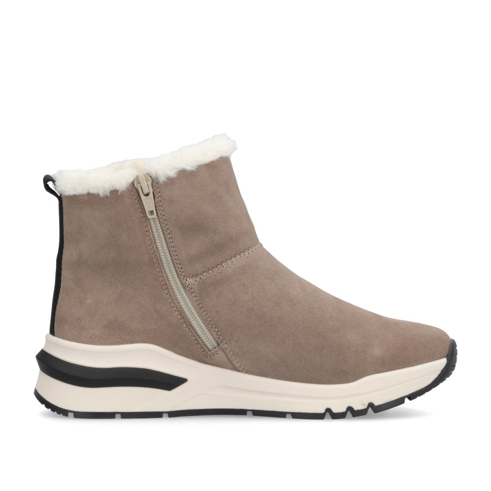 detail Dámská kotníková obuv RIEKER M6658-64 béžová W4