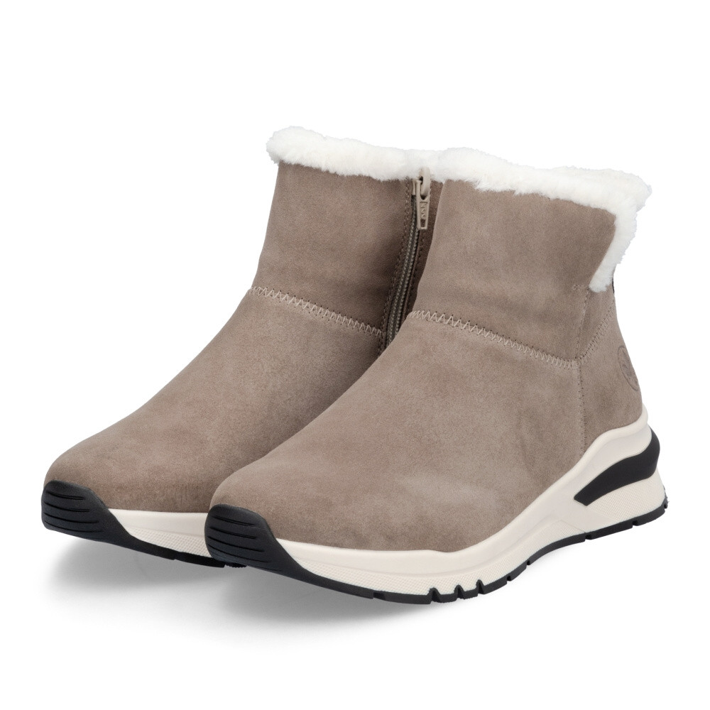 detail Dámská kotníková obuv RIEKER M6658-64 béžová W4