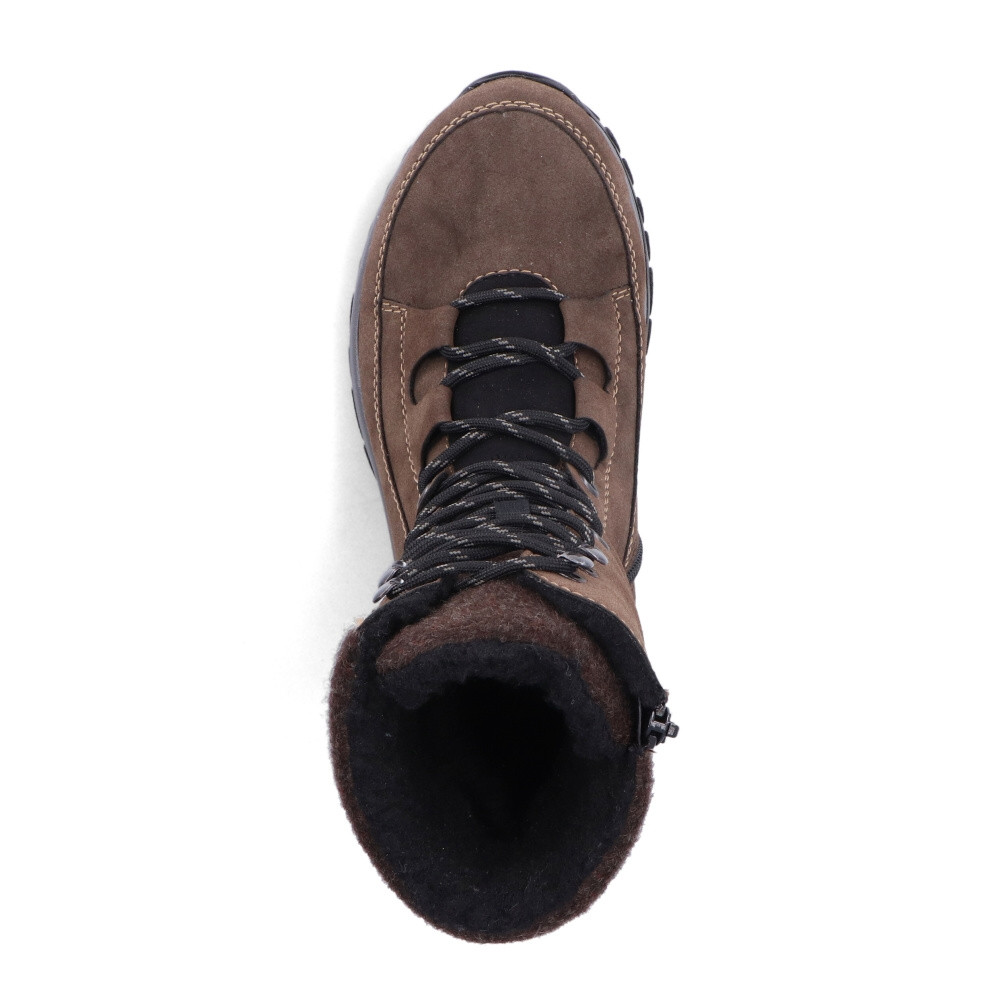 detail Dámská kotníková obuv RIEKER M9640-26 hnědá W4