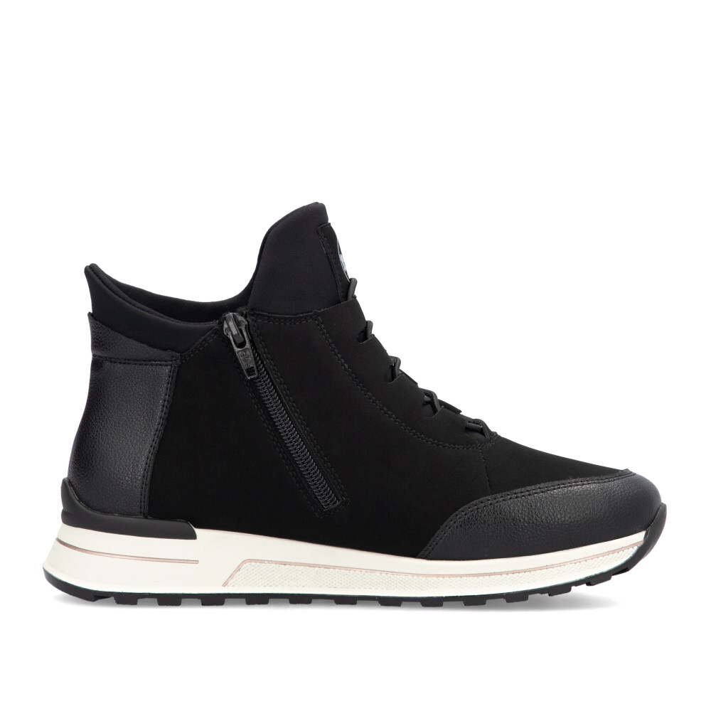 detail Dámská kotníková obuv RIEKER N1450-00 černá W4