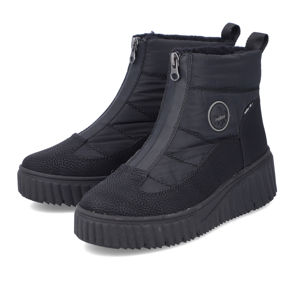 detail Dámská kotníková obuv RIEKER N2550-00 černá W4