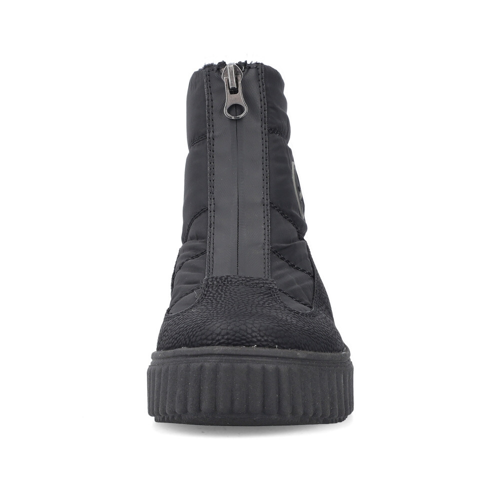 detail Dámská kotníková obuv RIEKER N2550-00 černá W4