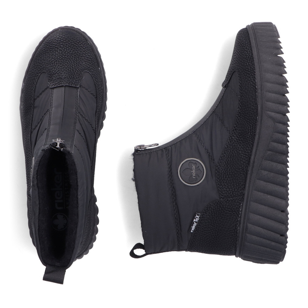 detail Dámská kotníková obuv RIEKER N2550-00 černá W4