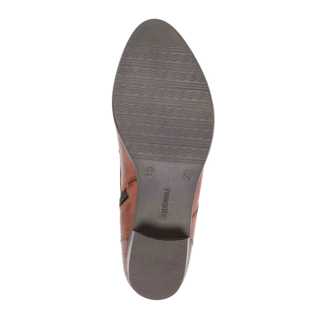 detail Dámská kotníková obuv REMONTE R5187-22 hnědá W4