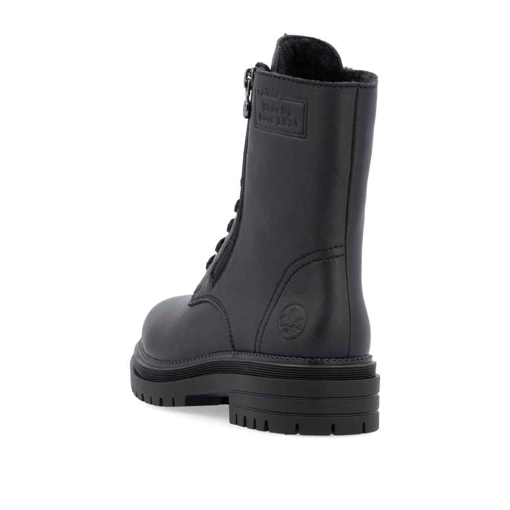 detail Dámská kotníková obuv RIEKER Y3100-00 černá W4