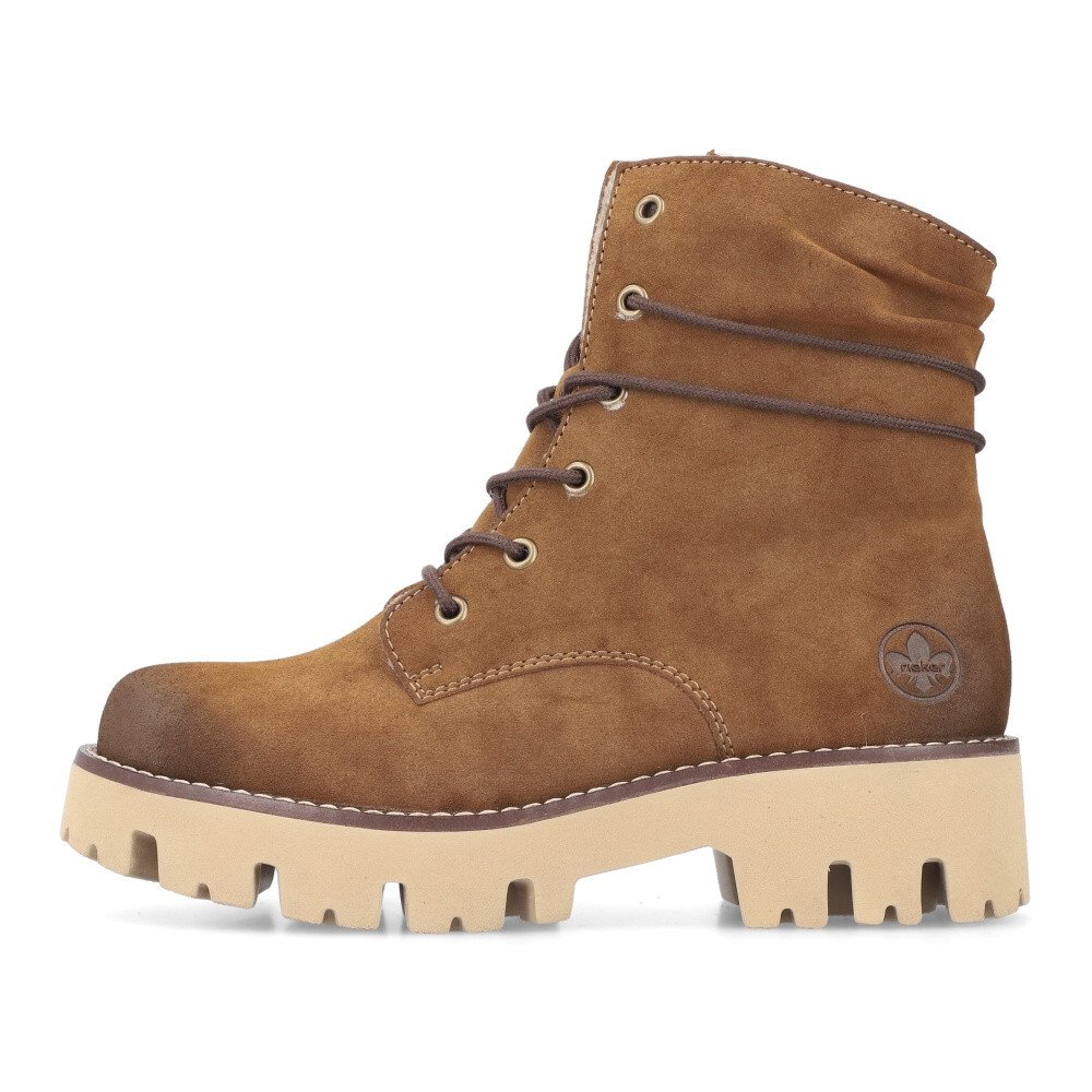 detail Dámská kotníková obuv RIEKER Y3329-24 hnědá W4