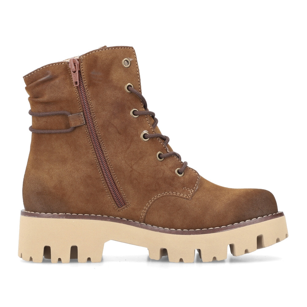 detail Dámská kotníková obuv RIEKER Y3329-24 hnědá W4