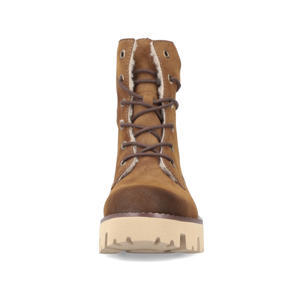 detail Dámská kotníková obuv RIEKER Y3329-24 hnědá W4