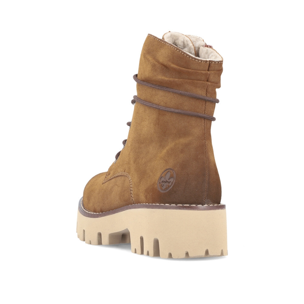 detail Dámská kotníková obuv RIEKER Y3329-24 hnědá W4