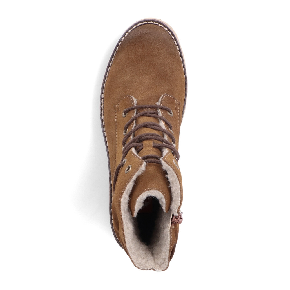 detail Dámská kotníková obuv RIEKER Y3329-24 hnědá W4