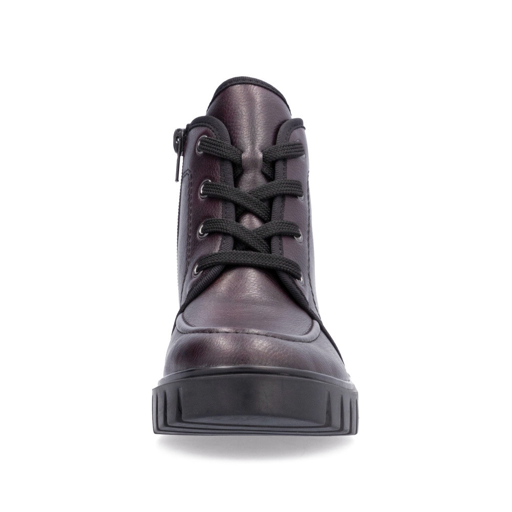 detail Dámská kotníková obuv RIEKER Y3407-35 červená W4