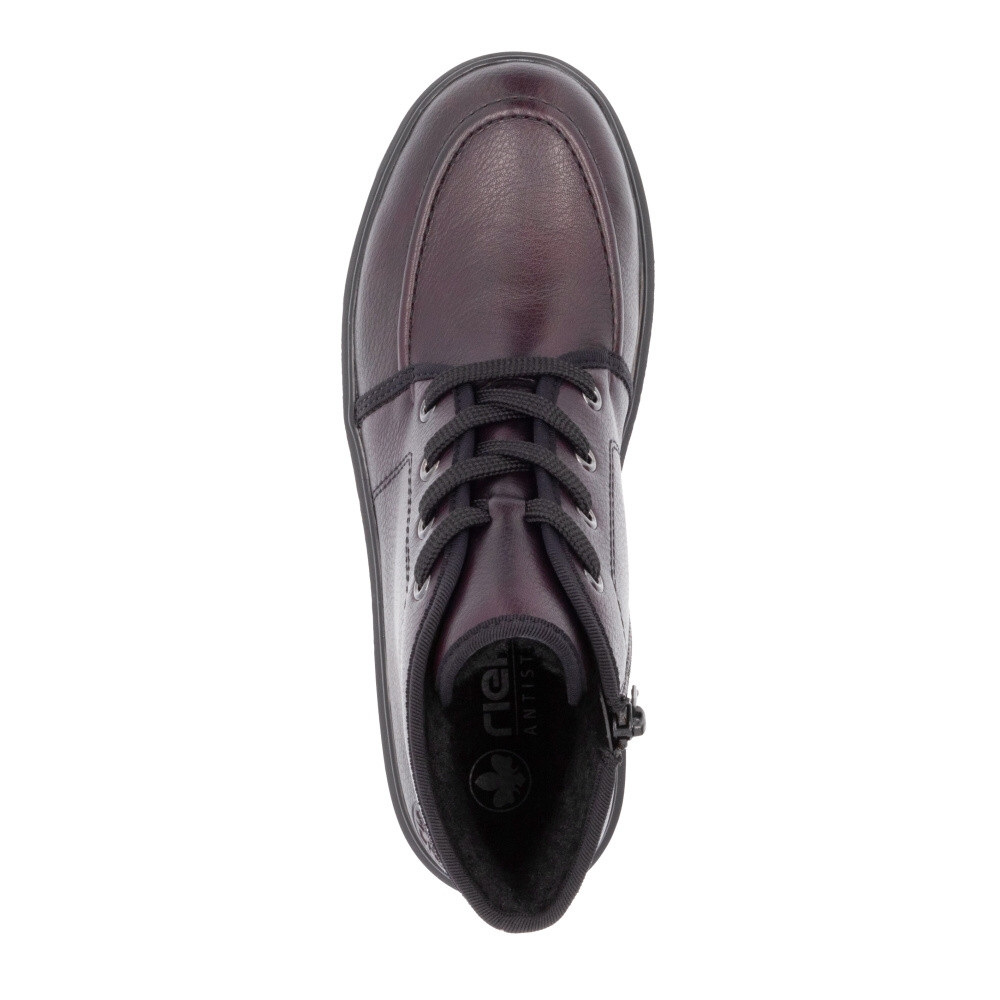 detail Dámská kotníková obuv RIEKER Y3407-35 červená W4