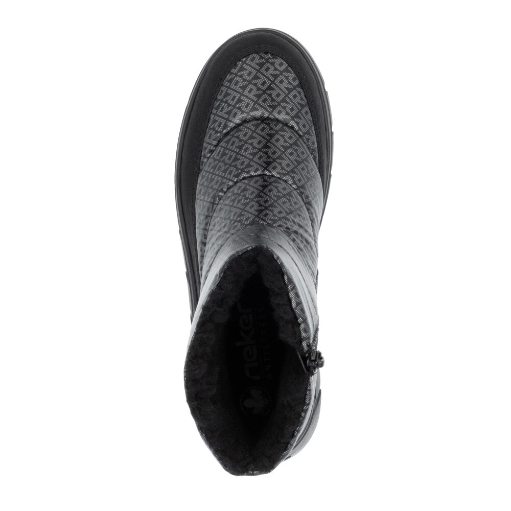 detail Dámská kotníková obuv RIEKER Y3552-00 černá W5