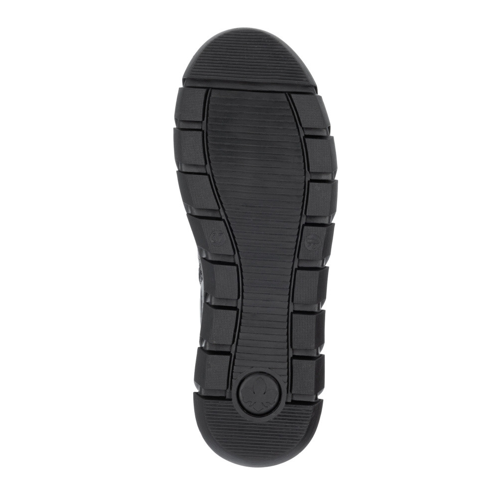 detail Dámská kotníková obuv RIEKER Y3552-00 černá W5