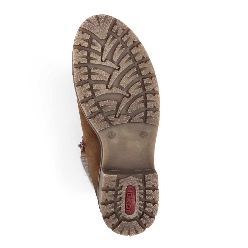 detail Dámská kotníková obuv RIEKER Y9131-24 hnědá W4