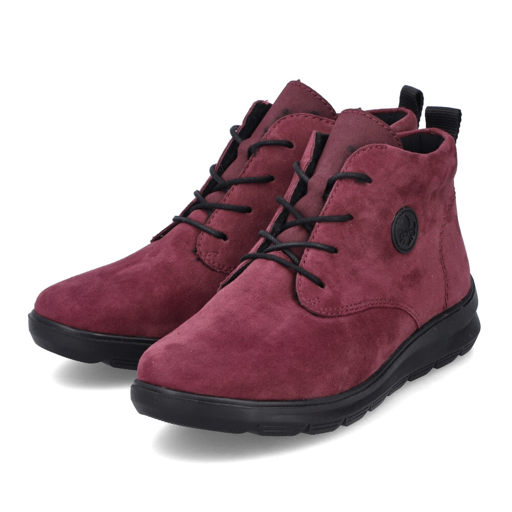 detail Dámská kotníková obuv RIEKER Z0022-35 červená W5