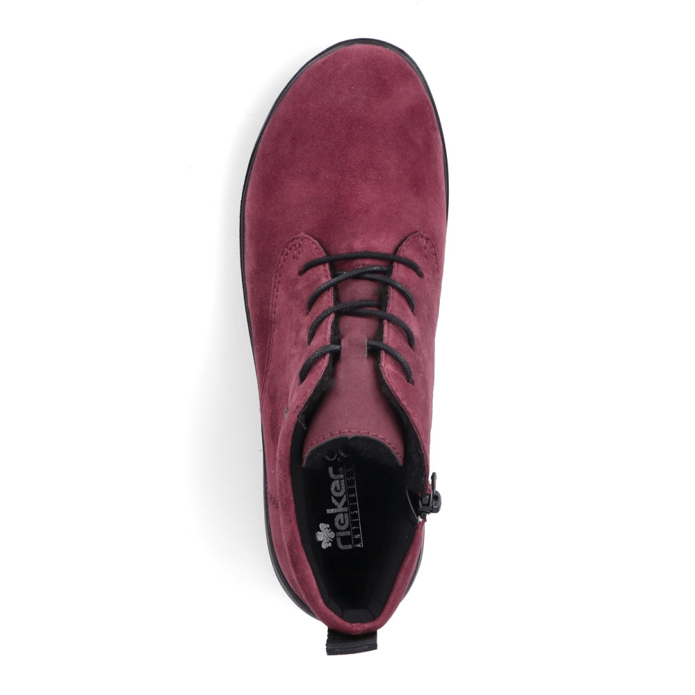 detail Dámská kotníková obuv RIEKER Z0022-35 červená W5