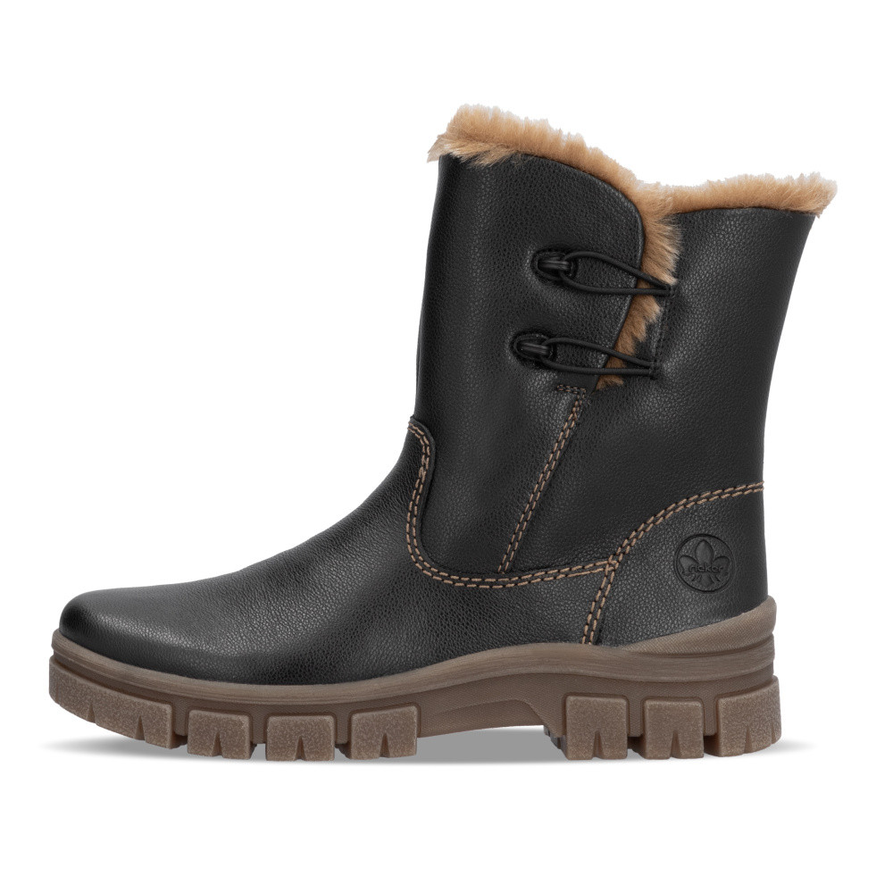 detail Dámská kotníková obuv RIEKER Z1150-00 černá W4