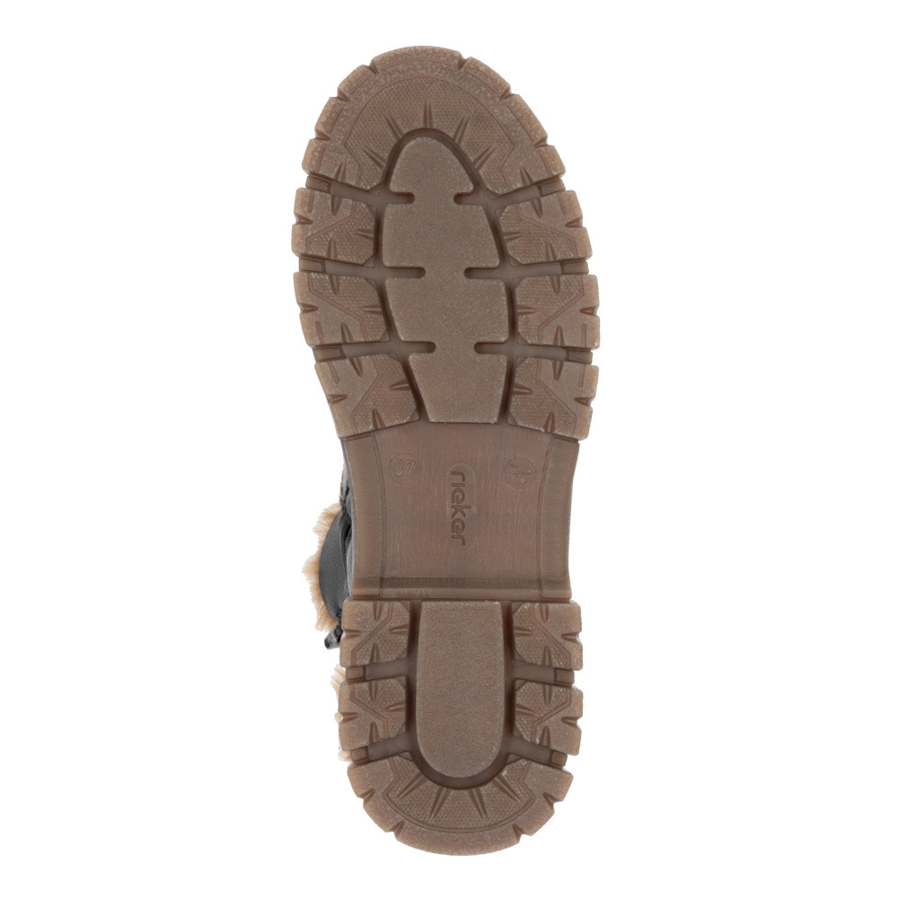 detail Dámská kotníková obuv RIEKER Z1150-00 černá W4