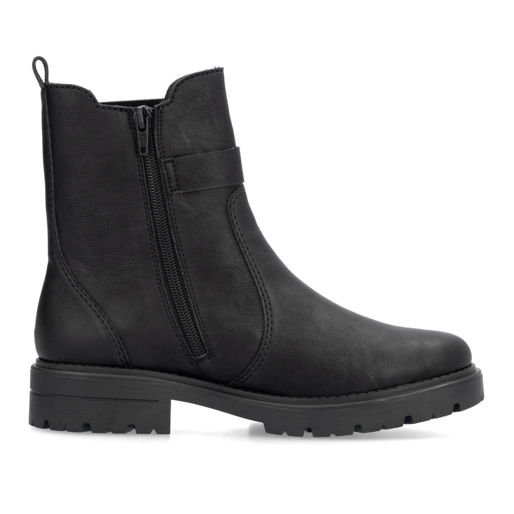 detail Dámská kotníková obuv RIEKER Z2856-00 černá W4