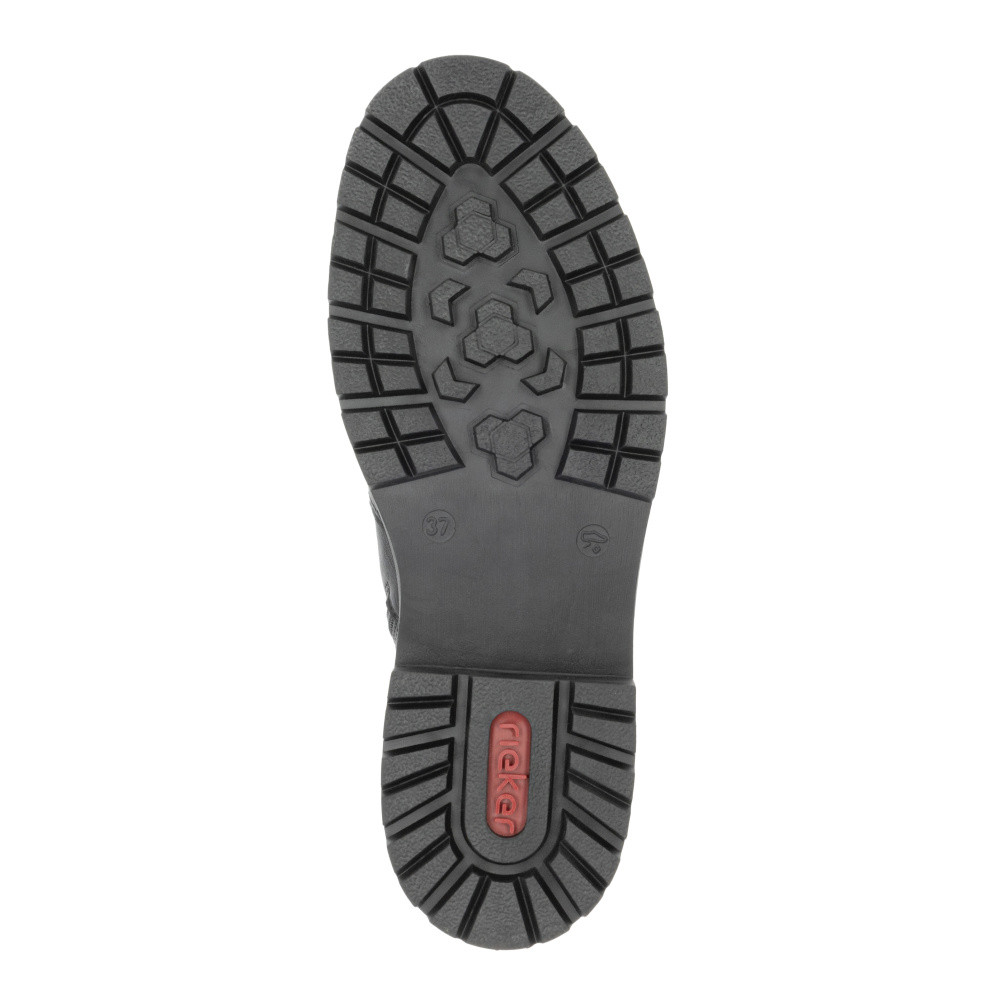 detail Dámská kotníková obuv RIEKER Z2856-00 černá W4