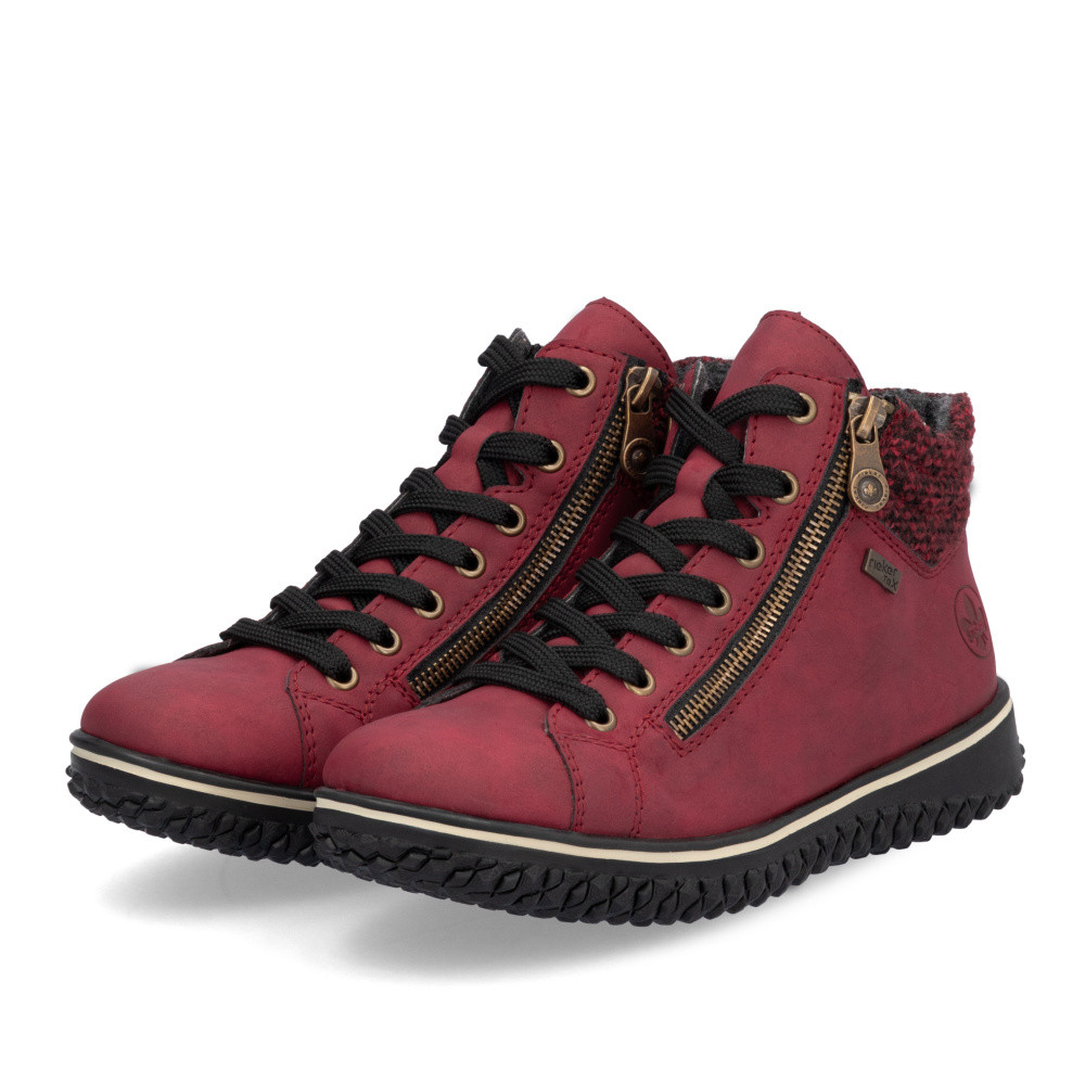 detail Dámská kotníková obuv RIEKER Z4263-35 červená W5