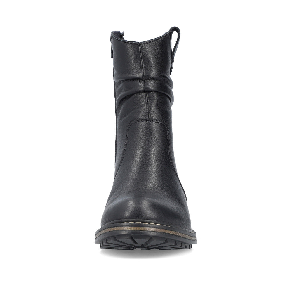 detail Dámská kotníková obuv RIEKER Z6883-00 černá W5