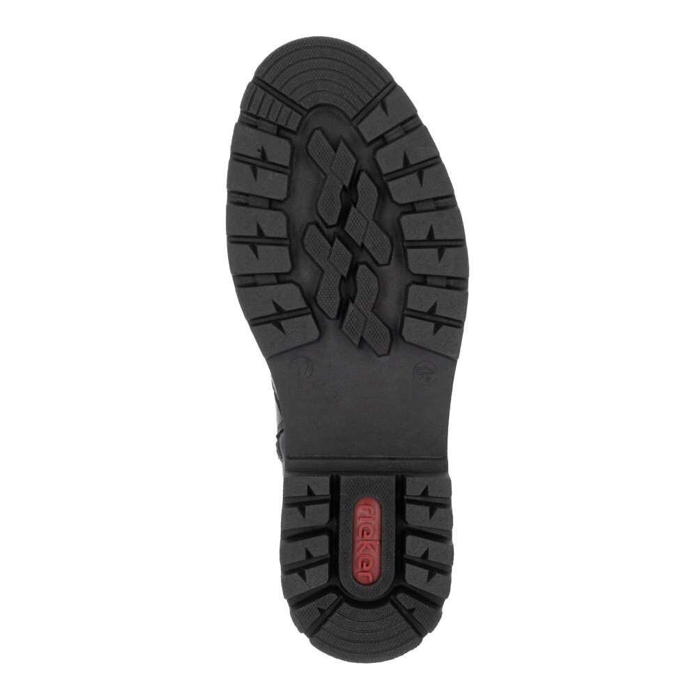 detail Dámská kotníková obuv RIEKER Z8551-00 černá W4