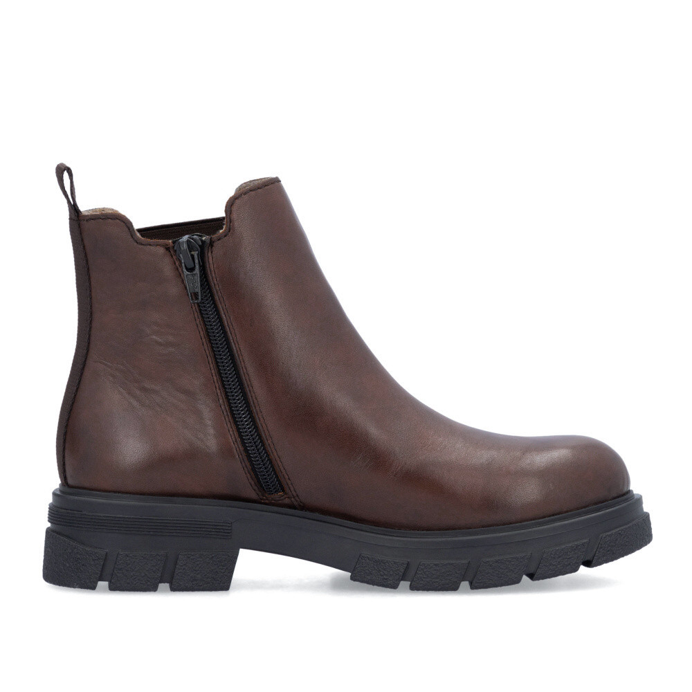 detail Dámská kotníková obuv RIEKER Z9150-25 hnědá W5